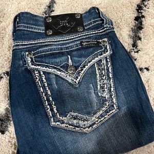 Womens Miss Me Jeans Size 33, Excellent Condition.
Inseam 28